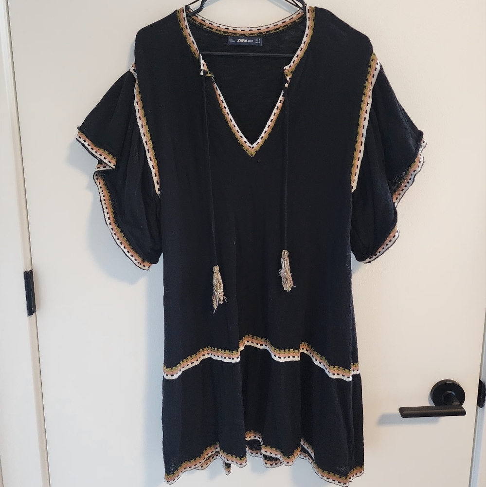 Short Sleved Knit Zara Blouse